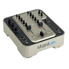 Stanton M212 2 Channel DJ Mixer with 3-Band EQ Per Channel