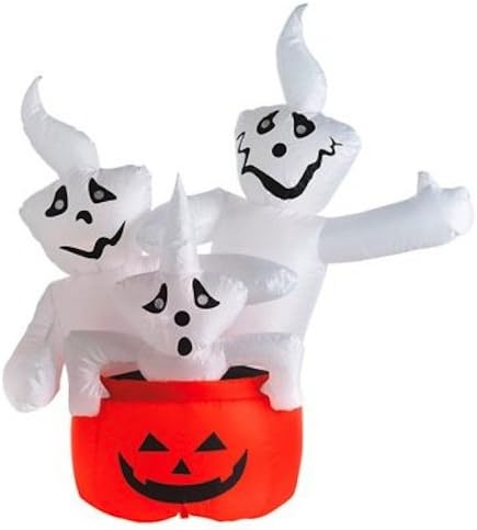CITI Talent Inflatable Ghosts Outdoor Decor, 48-Inch