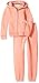 Limited Too Girls' Fleece Hoodie Jacket and Pant Jog Set