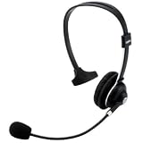 Logitec iPhone スマートフォン対応 Bluetooth ボイスチャット用ヘッドセット ブラック LBT-PCVM01BK