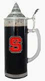 North Carolina State Wolfpack Tall Lidded Stein