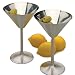 RSVP International Set of 2 Endurance Martini Glasses.
