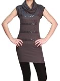 Pull Tunique Gris 673