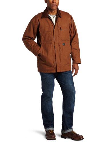 Key Industries Men's Insulated Taffeta Lined Duck Chore Coat Big/Tall