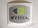 Nvadia Logo Stickers Case Badge Sticker for Laptop and Desktop -Silver