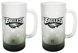 Philadelphia Eagles Frosted Mug (16-Ounce, Set of 2)