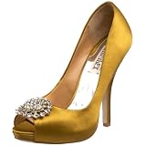 Badgley Mischka Womens Lissa Open-Toe Pump