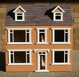 Review LIME MARKETING  / QUINTRELL CLOSE DOLLS HOUSE KIT/ 3 STOREY PAINTED BRICK