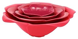 Zak Designs Assorted 4-Piece Nested Bowl Set