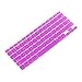 HDE Ultra Thin Silicone Rubber Keyboard Skin Cover for Macbook Pro Non Retina 13/15/17 (Violet)