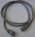 6 foot KP-30B Kawasaki 18 Gauge Shielded Heavy Duty Computer or TV AC Power Cord - This powers items