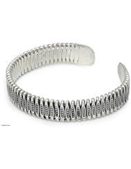 Sterling silver cuff bracelet, Unique - Handmade Sterling Silver Cuff Bracelet