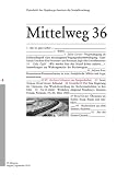Produkt-Bild: Zur Kommunikation des Beschweigens. Mittelweg 36, Zeitschrift des Hamburger Instituts f&uuml;r Sozialforschung, Heft 4/2010
