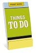 Knock Knock Pocket Notes: Things To Do (Pack of 6)