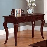 Brookhaven Hayward Console Table in Rich Brown Cherry T110S