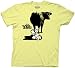 It's Always Sunny in Philadelphia Bulls & Heads Yellow T-shirt Tee