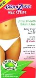 Bikini Zone Ultra Smooth Wax Strips Green Tea