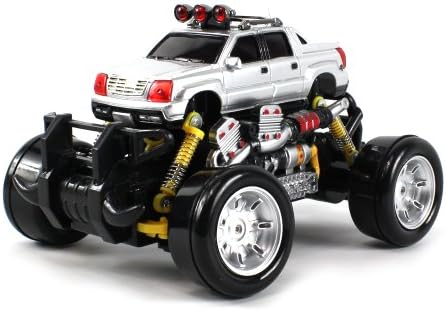 Cadillac Escalade EXT Pickup Electric RC Drift Truck 1:18 Scale 4 Wheel Drive Ready To Run RTR, Working Spring Suspension, Perform Various Drifts (Colors May Vary)