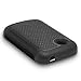 LG 306G,305C Case, RANZ Black Heavy Duty Dual Layer Armored Hybrid Case Cover For LG 306G, LG 305C (Tracfone)
