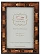 Italian Wooden Picture Frame, Opalescent Tan, 8x10"