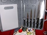 from Aston 7 PCE CHEF KNIFE SET  TIME FOR A ULTRA SHARP SETONE TIME ONLY GIVE AWAY /BUY LOADS FOR XMAS PRESENTS