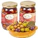 Gourmet Food : 2- PACK- 'Peregrino' Mixed Olives