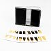 Black/White Smart Money Clip 13 Credit Card Holder Wallet Gift Box (12 Gold Stainless Steel Metal Collar Stays) Y&G Money Clip MW1014