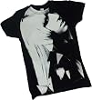 Close Up -- Lady Gaga All-Over Print Crop Sleeve Fitted Juniors T-Shirt