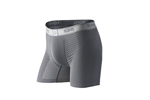 Turq Men's Performance Underwear, Micro Stripes