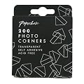 Paperchase 200 Photo Corners.Transparent Design