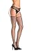 Be Wicked Women's Two Piece Fishnet Garterbet and Thigh Highs