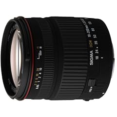Sigma 18-200mm F3,5-6,3 DC Objektiv (62mm Filtergewinde) f�r Canon