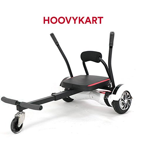 HoovyKart - Go Kart Conversion Kit for Hoverboards - Adjustable - All Heights - All Ages - Self Balancing Scooter - Compatible with All Hoverboards - HoverBoard not included