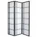 Girard 3-Panel Room Divider- Black