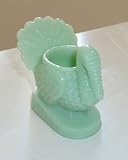 Martha Stewart By Mal Fenton Jadite Green Glass Turkey Egg Cup