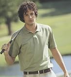Izod Ultra Wicking Pima Jersey Golf Polo Sports Shirt. Z0062