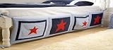 Snuggle Sac Navy Star 100% Cotton Bed Tidy