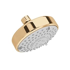 American Standard 1660.650.099 3 Function Rain Showerhead with Easy Clean, 4-3/4-Inch Diameter Adjustable, Polished Brass