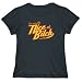T-Shirt Womens Black I AM A PRETTY NICE BITCH, REALLY American Cocker Spaniel Dogs