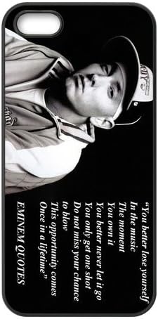 FEEL.Q- Eminem Singer Star Protective Hard TPU Rubber Silicon iPhone 5 &amp; 5S Case Cover
