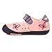 Momo Baby Girls First Walker/Toddler Butterfly Mary Jane Leather Shoes