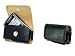 AUTHENTIC CELLET BLACK NOBLE LEATHER CASE POUCH for BLACKBERRY 8700, 8703 8700g, 8700c, 8703e/ NOKIA E61, E62 - RETAIL PACKAGING