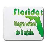 Florida: Viagra voters do it again. Mousepad