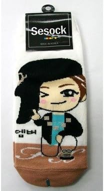 (South Korea Liu) Korea willow f (x) Amber character socks [parallel import goods]