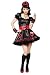 Adult Costume Black Gothic Medical Fetish Nurse Sexy Insane Asylum Malpractice Goth Outfit Roma