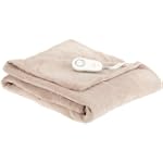 Sunbeam Royal Elegance Microplush Heated Throw, Mushroom