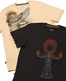 Marc Ecko - Marc Ecko Cut & Sew Beetle Ankh & Wings Of Horus Tees