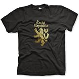 Czech Republic Gold Foil Fine Jersey T-Shirt, Black, S