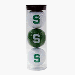 Michigan State 3 Golf Balls