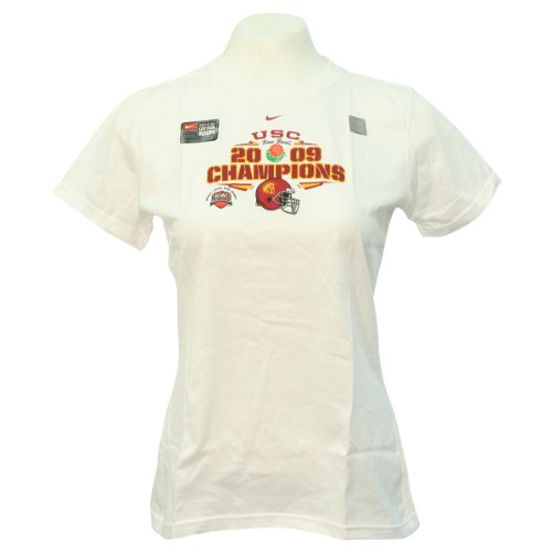 USC Trojans 2009 Rose Bowl Champs Womens Locker Room Tee, Medium